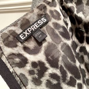 Women’s knee length black and grey  pencil skirt